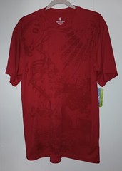 Holloway TShirt Adult Large NWT Red Football Dry Excel Sportswear