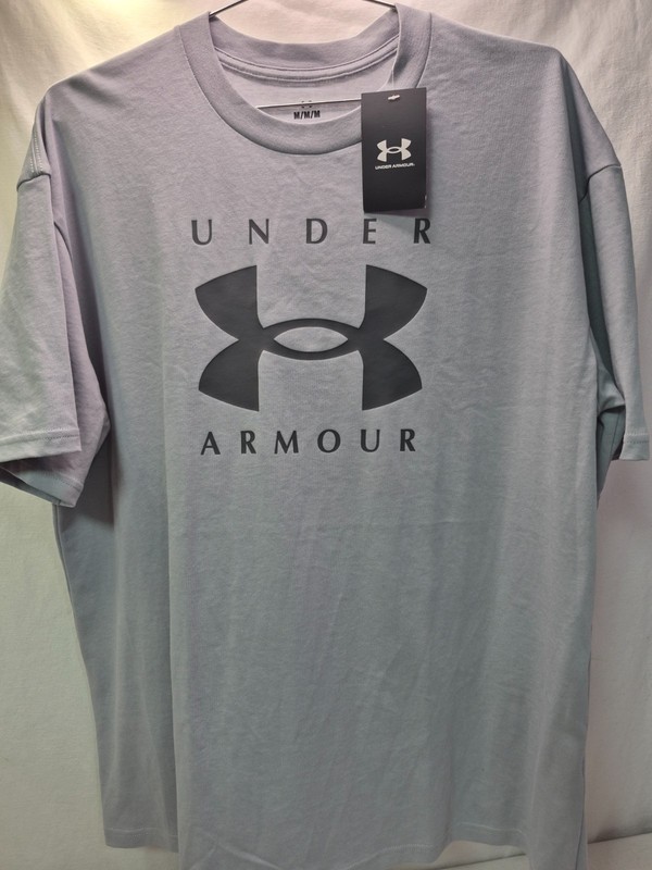 Under Armour Mens Oversized Heavy Weight Short Sleeve T-Shirt, Medium, MSRP $40 gallery