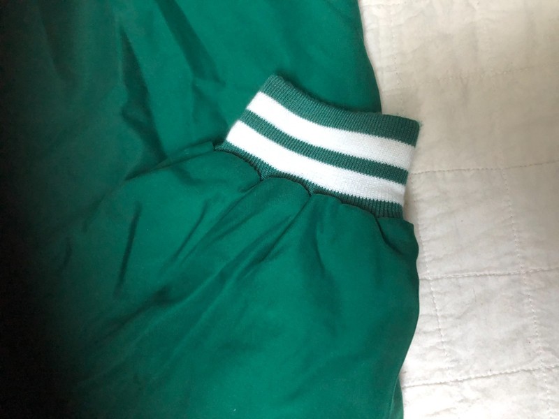 NWT Vintage Sun Mountain Performance Womens M Golf Windshirt Jacket Green White gallery