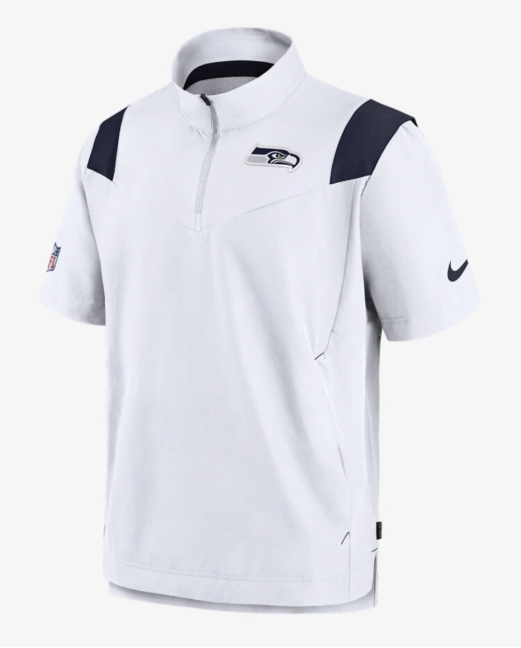 Nike Seattle Seahawks coach lockup Short sleeved jacket X-LARGE gallery
