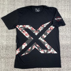 Hard Rock x Messi Men’s Black Graphic T-Shirt Large