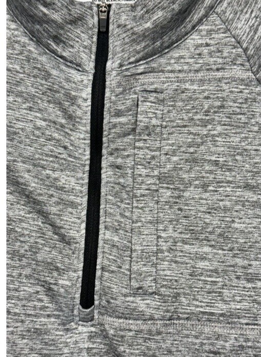 MUNICIPAL 1/4 ZIP LIGHTWEIGHT ATHLETIC ATHLEISURE TECHWEAR MENS CHEST POCKET GRE gallery