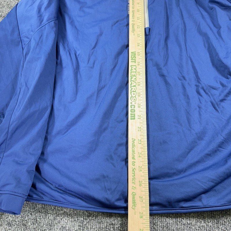 Peter Millar 1/4 Zip Pullover Mens Large Blue Thermal Flow Insulated Golf Jacket gallery