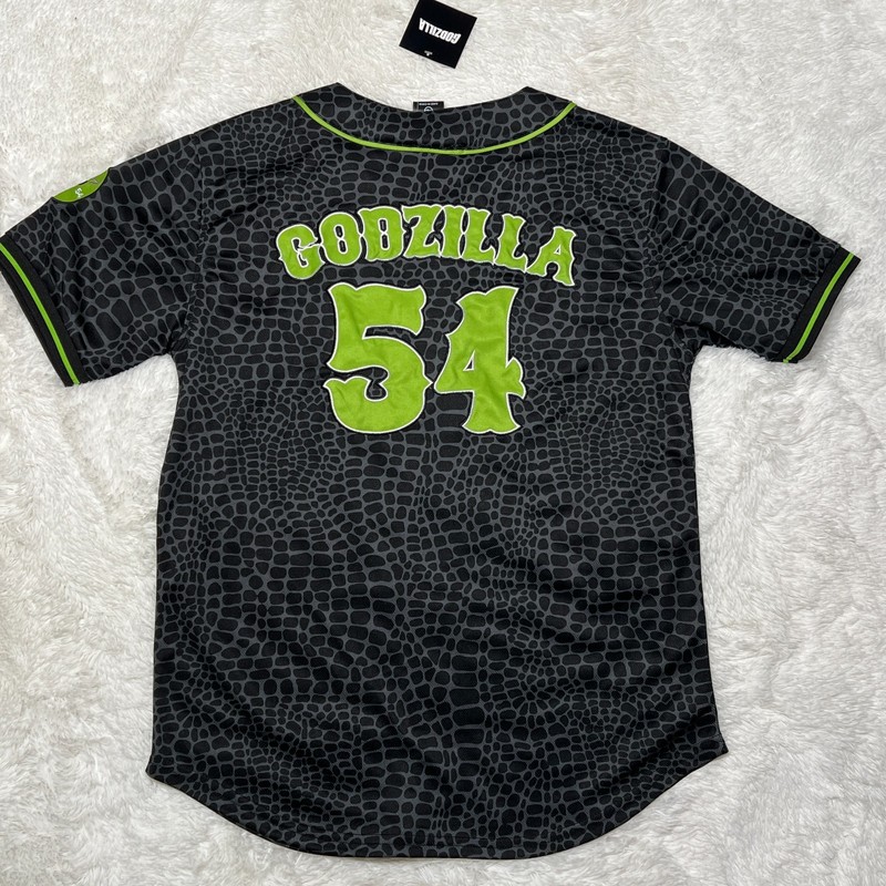 GODZILLA BASEBALL JERSEY KAIJU MONSTER SHIRT BOXLUNCH gallery