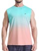 Men's Sleeveless Shirt Quick Dry UPF 50+ Swim Beach Shirts Gym Workout Muscle... gallery