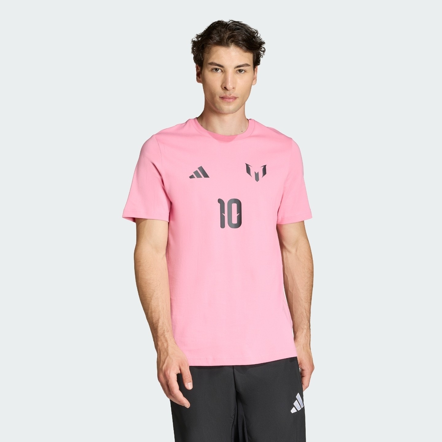 MESSI Adidas men Name & Number GRAPHIC T-SHIRT Bliss Pink - L gallery