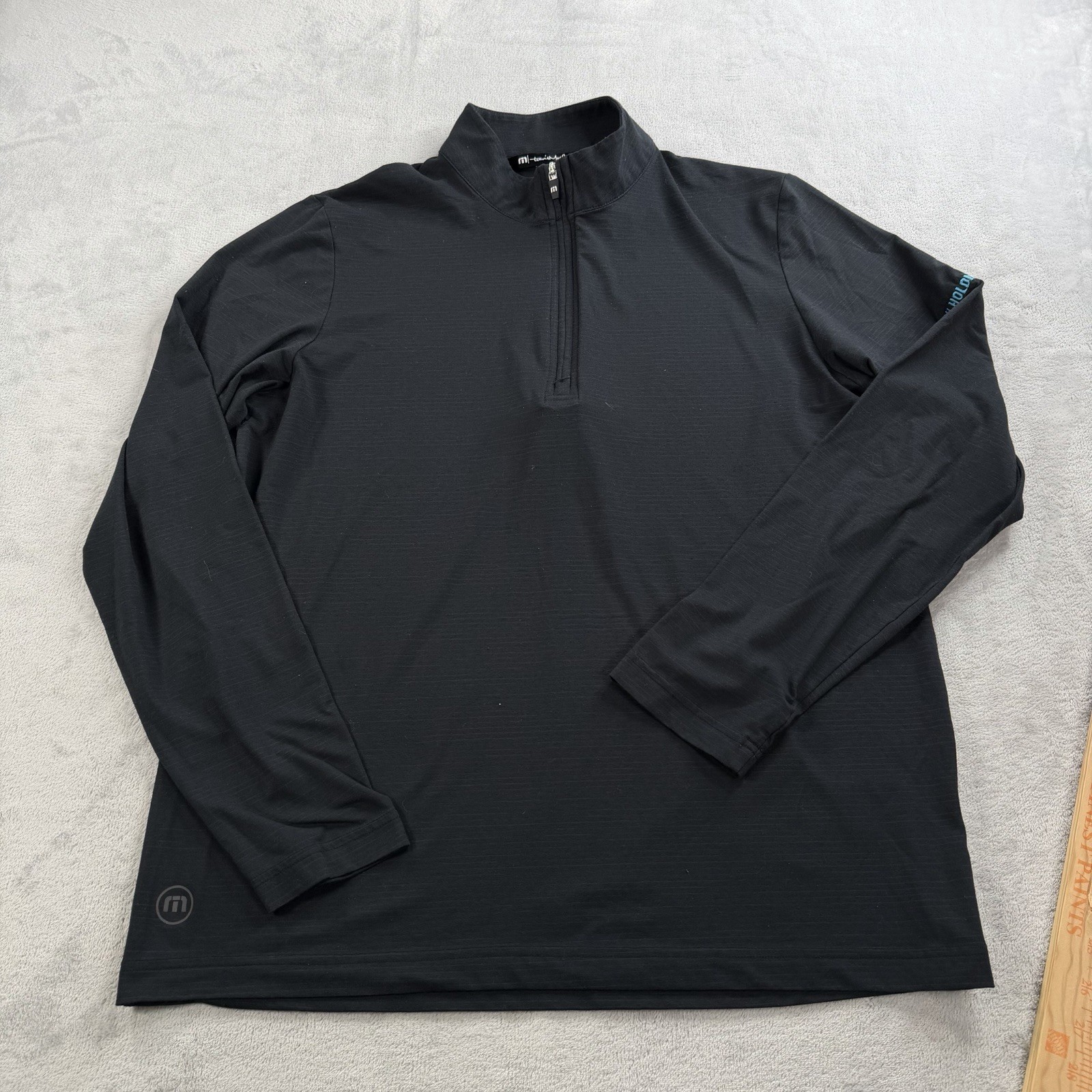 Travis Mathew Pullover Havasu 2.0 Quarter Zip Men's Size Large Performance Top gallery