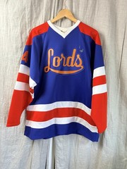 VTG Lords Hockey Team Jersey Blue College NNHL League Pro Gear Winterer 4