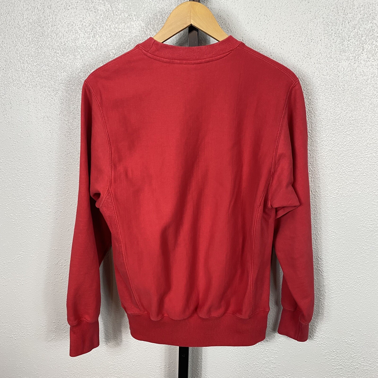 Champion Reverse Weave Red Sweatshirt Men's S Small gallery