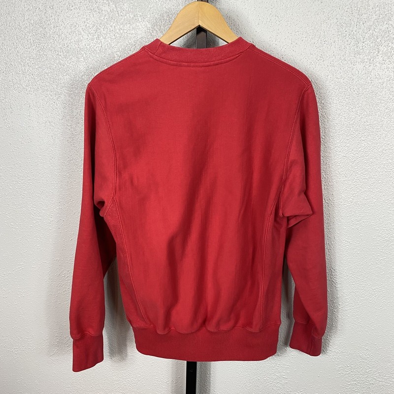 Champion Reverse Weave Red Sweatshirt Men's S Small gallery