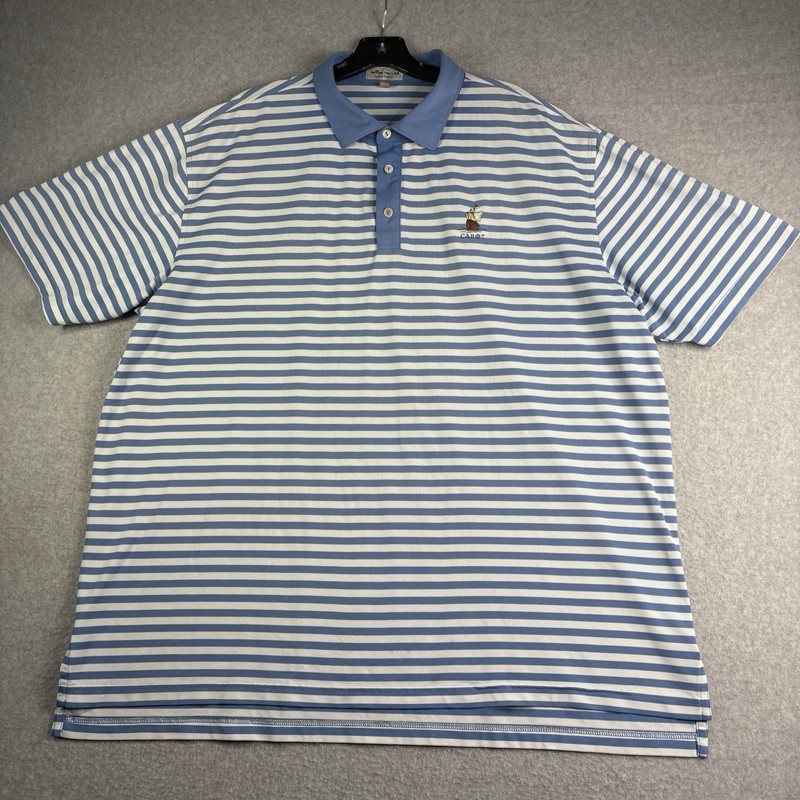 Peter Millar Exclusive CABOT Golf Club Polo Shirt Men's 2XL Summer Comfort gallery