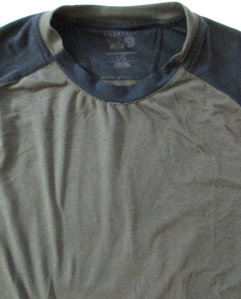 Mountain Hardwear Shirt Men's L Large Wick.Q Base Layer Cool Comfort Gorpcore