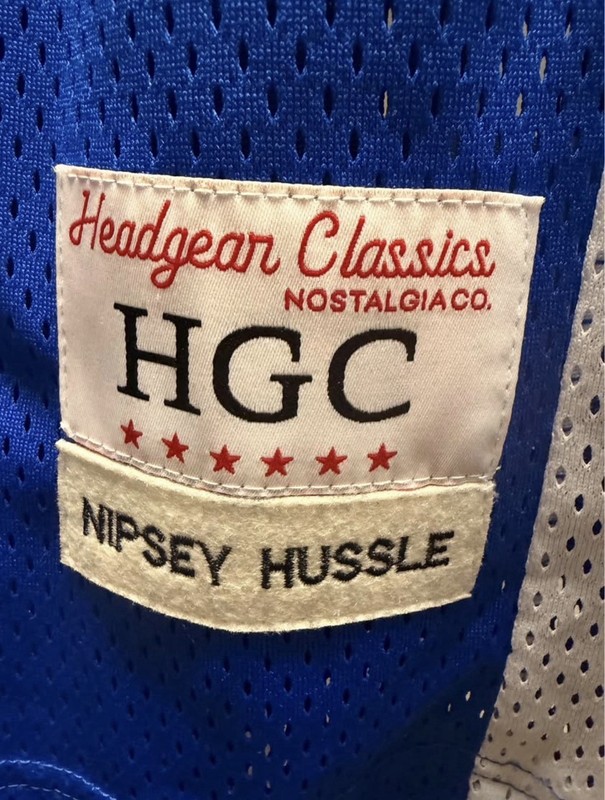 Headgear Classics Nostalgia Co. Nipsey Hussle Crenshaw 60 Mesh Jersey 2XL gallery