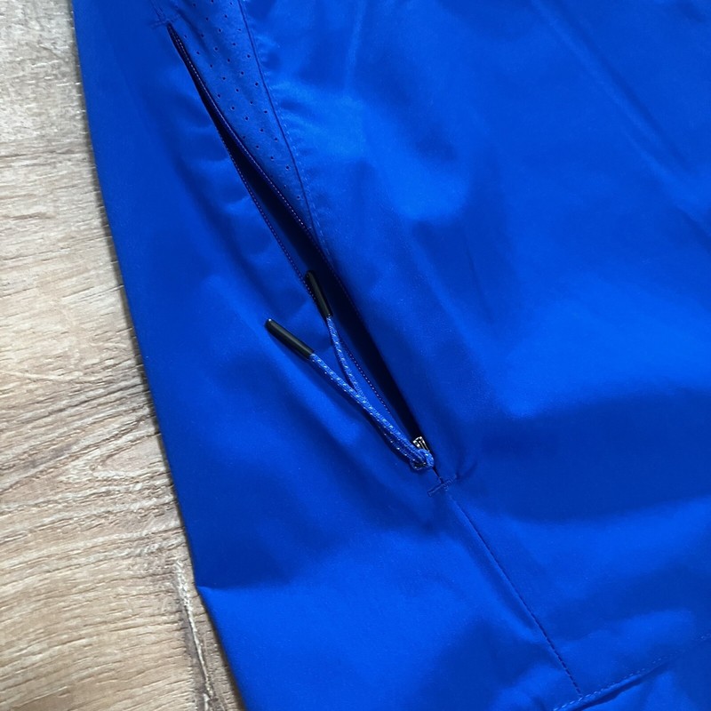 Nike Team Baseball 3/4 Sleeve Blue Windbreaker Jacket Men’s Small 897383-493 NWT gallery