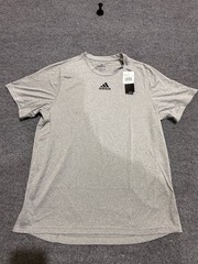 NWT Adidas Creator SS T-Shirt Men’s Large Gray AEROREADY Athletic Performance