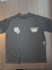 Darc Sport Gridiron Dry Wolf Raglan Short Sleeve Tee Black Size XL