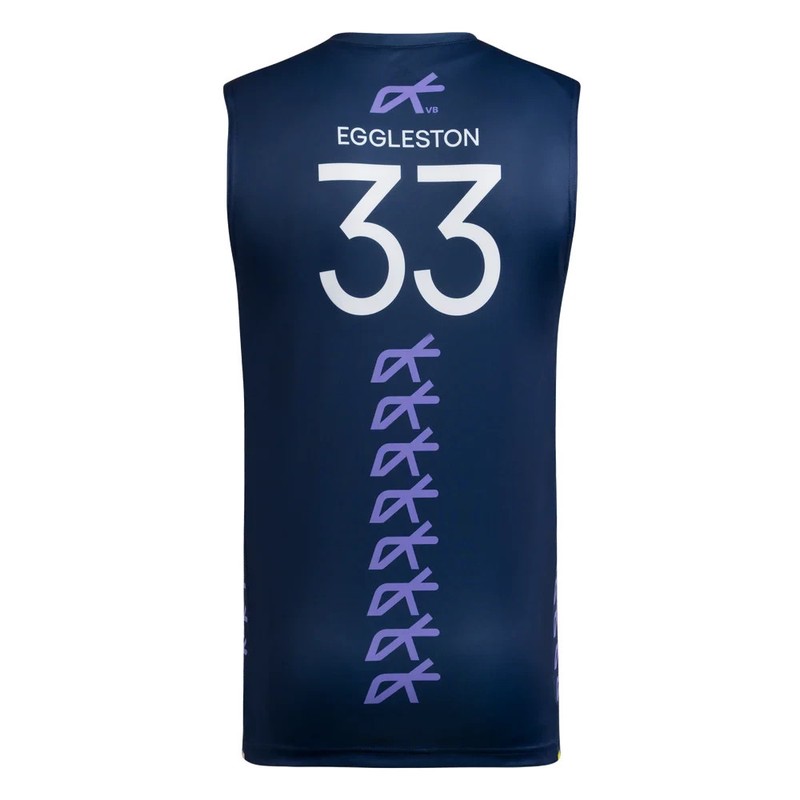 adidas x LOVB Austin Volleyball Eggleston #33 Sleeveless Jersey Large gallery