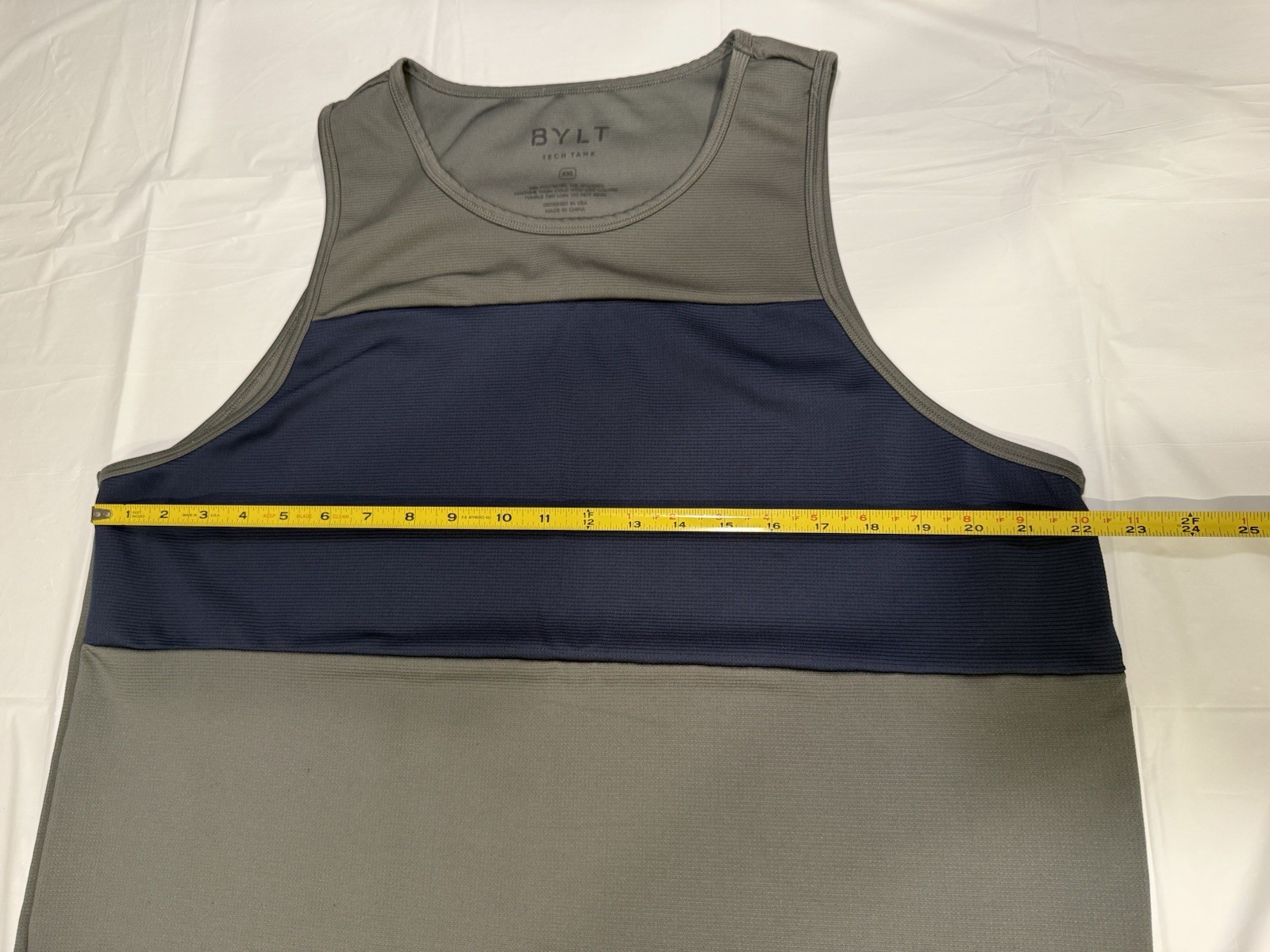 BYLT Tech Tank Sleeveless Heavy Weight, Grey, Mens XXL gallery