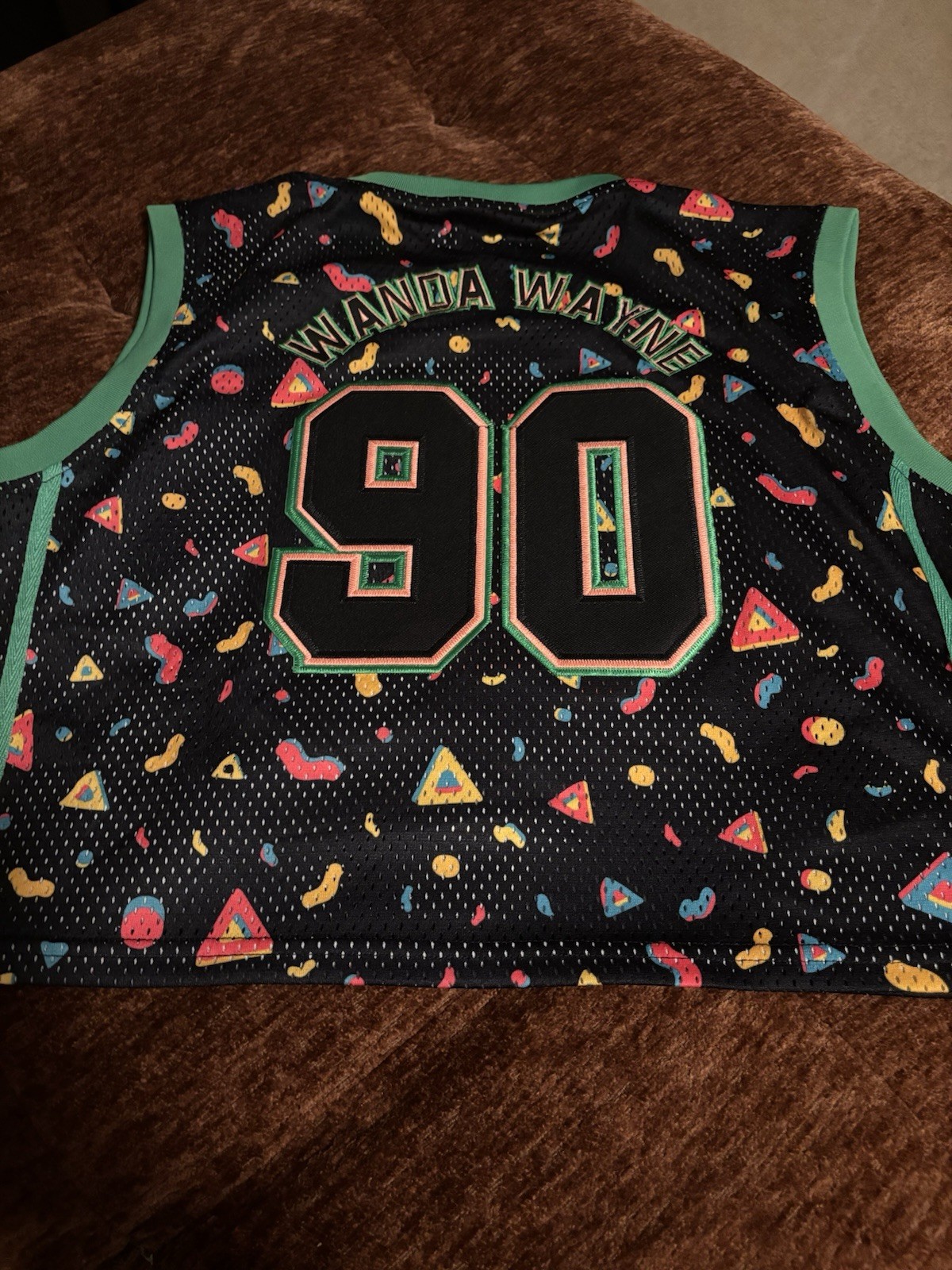 Headgear Classics In Living Color Wanda Wayne Jersey Tank 3XL Black Multicolor gallery