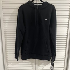Adidas Mens Go-To Hoodie Black ADVR0902 Men’s Size Medium NWT