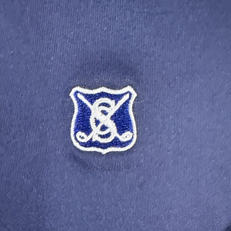 Footjoy Mens 1/4 Zip Extra Large Navy FJ Golf Shirt Pullover performance logo gallery