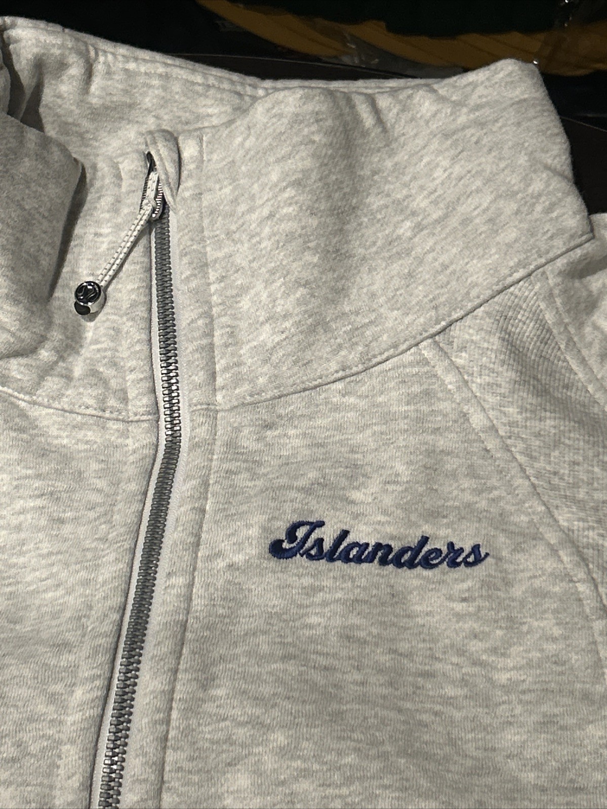Lululemon Men's New York Islanders Scuba Funnel Back Half Zip NWT Sz Xl/XXL gallery