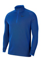 Nike Training Therma 1/4 Zip Pullover Jacket Blue Small Brand New CJ7661 $55