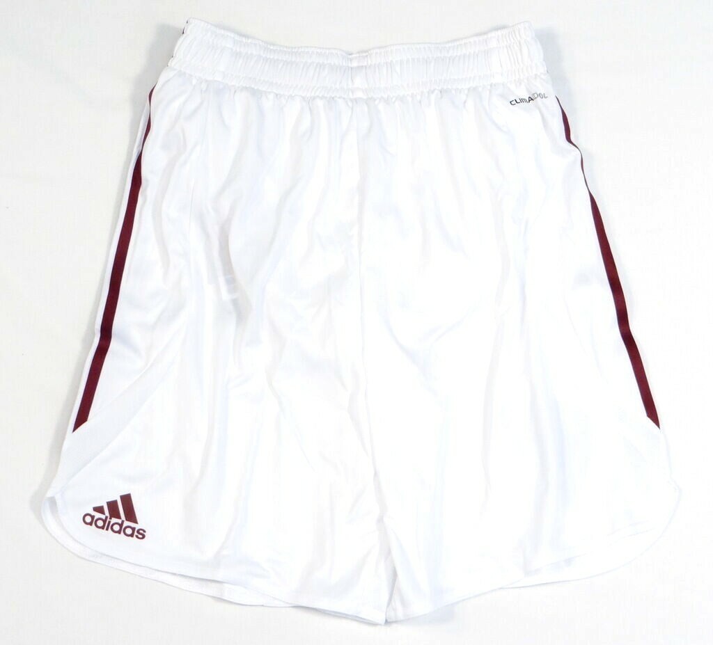 Adidas ClimaCool MLS Colorado Rapids White Brief Lined Soccer Shorts Men's NWT gallery