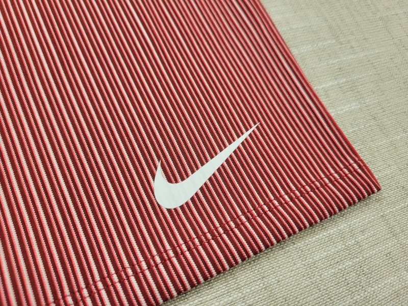 NIKE Pro Elite Qatar Speedsuit Large Mens Red White Racing Running Made In USA gallery