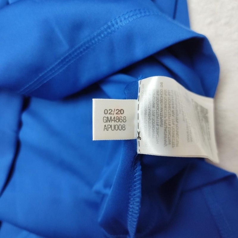 Adidas Shirt Men Large Blue 1/4 Zip Pullover Golf Sideline Soccer Tagless GM4868 gallery