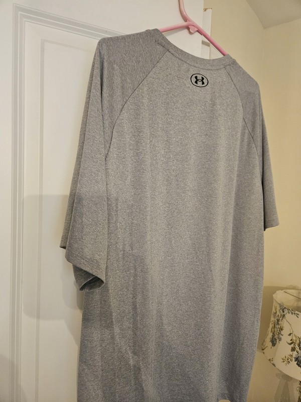 Under Armour Men's Shirt "The Tech Tee" Gray Size 3XL gallery