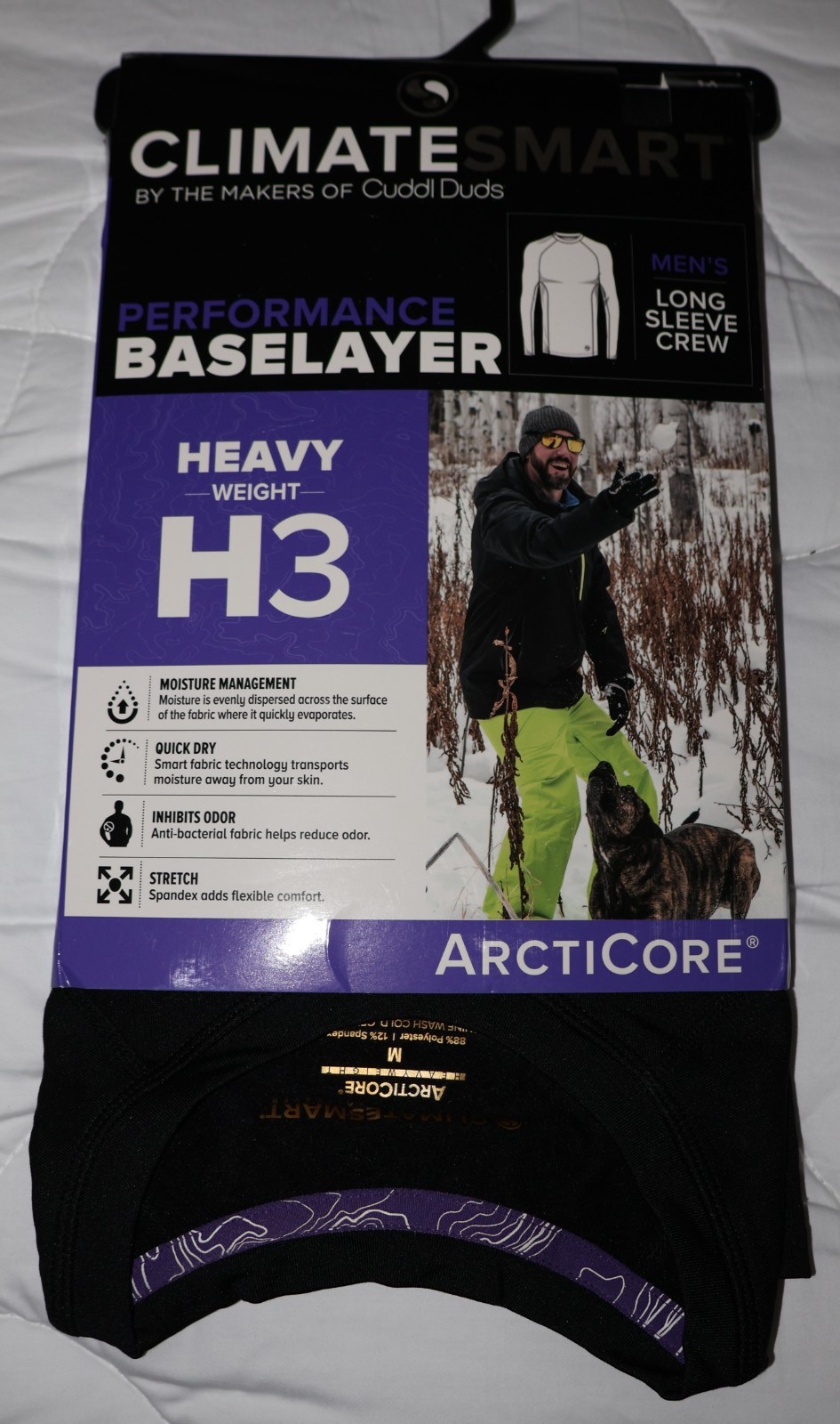 ClimateSmart, ArctiCore Baselayer, Men's, Long Sleeve Crewneck, Heavy, Medium gallery