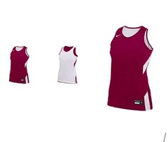 Nike Reversible Basketball Practice Mesh Jersey Mens 3XL Maroon White