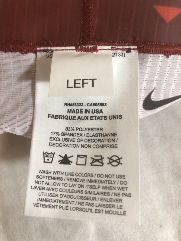 Nike Pro Elite ADV Arm Sleeve Track & Field Size XXS Made In USA gallery