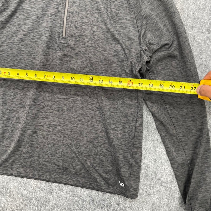 VRST Pullover Mens Medium 1/4 Zip Gray Athletic Training gallery