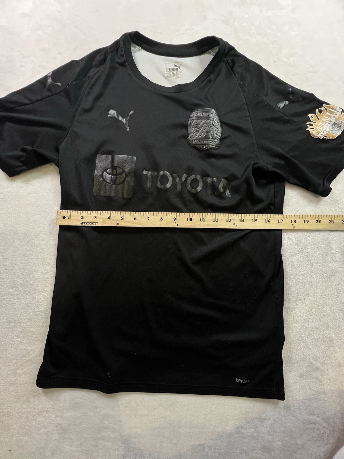 Puma San Antonio Pro Club Jersey #114 Size M Custom Toyota Harley Davidson gallery