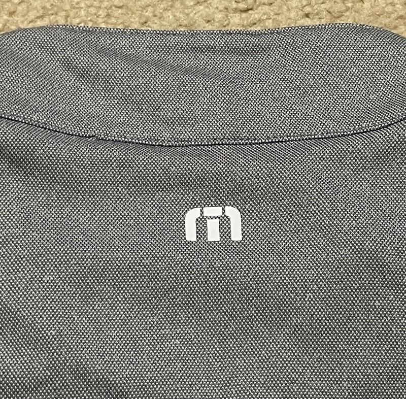 Travis Mathew Coto Performance 1/4 Zip Men XL Gray Pullover Lightweight NWT Logo gallery