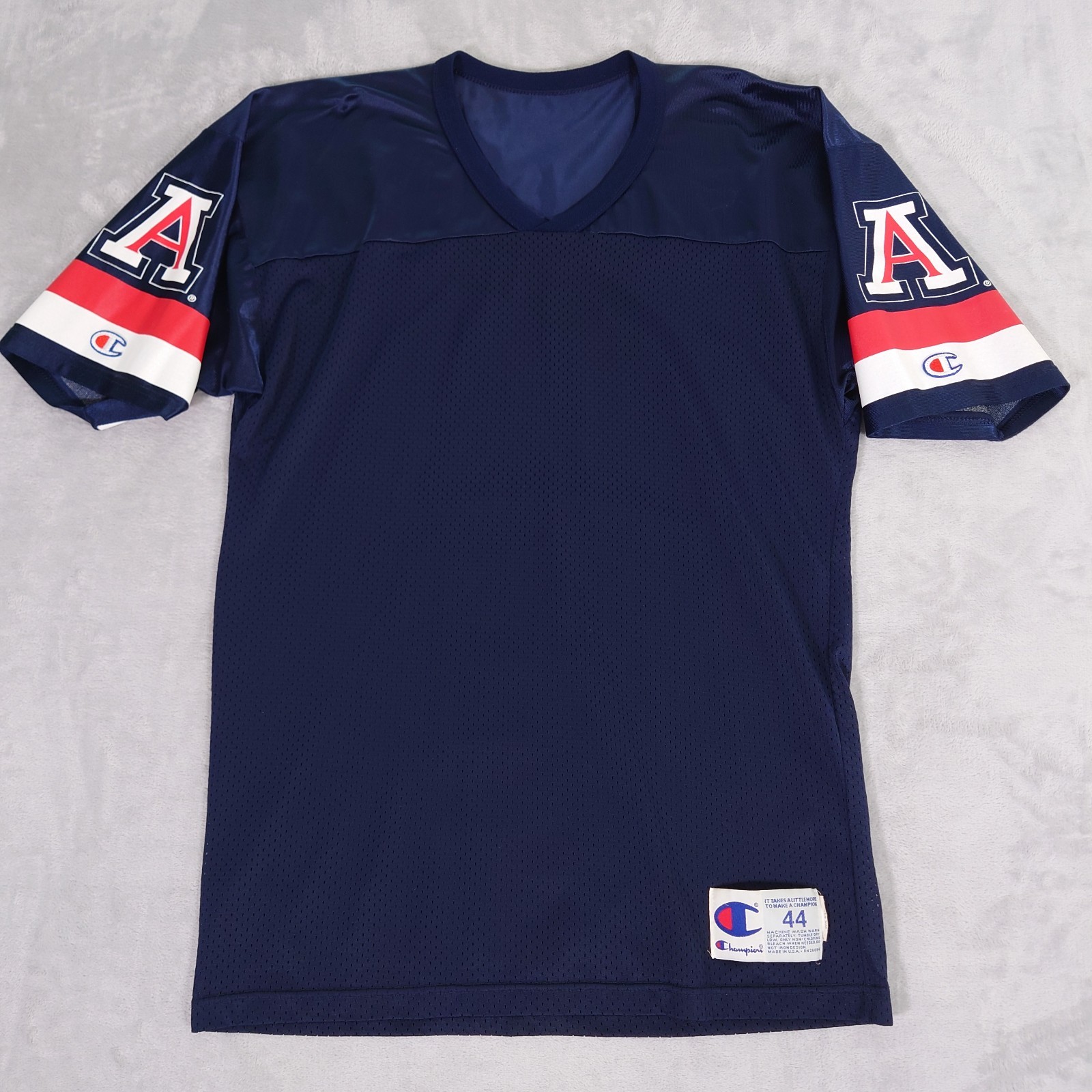 Vintage Champion Arizona Wildcats Football Jersey Mens 44 Large Blank USA Made gallery