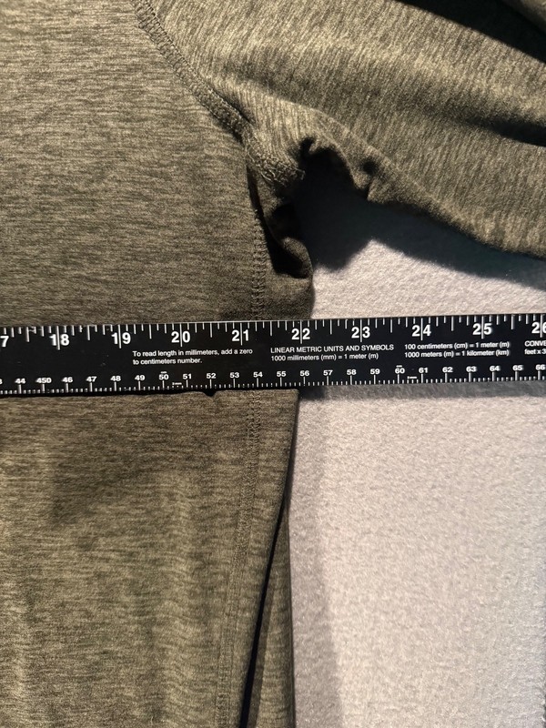 Rugged Elements Men's Long Sleeve Crew Neck Shirt Large Olive Green gallery