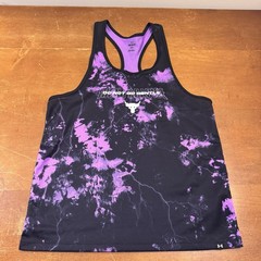 Under Armour Shirt Mens Medium Purple Rock Bull Tank Top Active Lightweight Gym