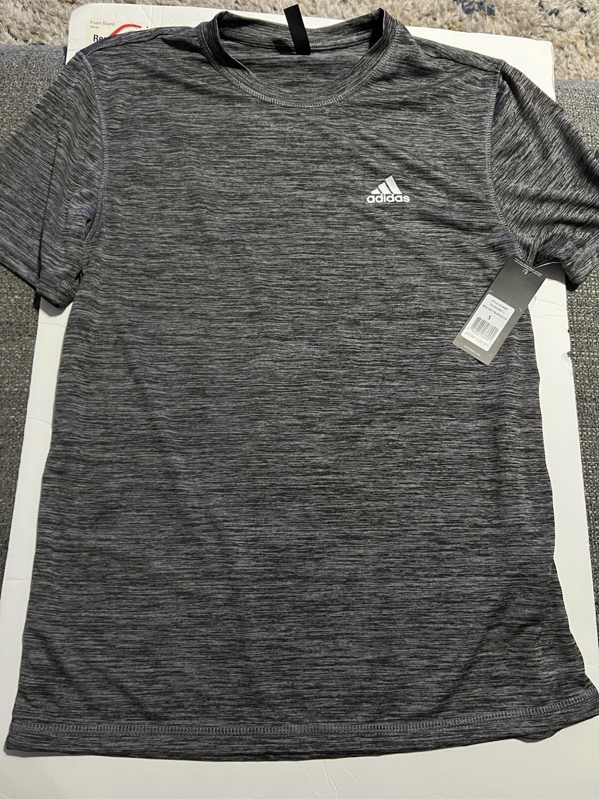 Adidas Golf Men's Tech Tee - Space Dye ,ADVR0897 Small NEW With Tags gallery