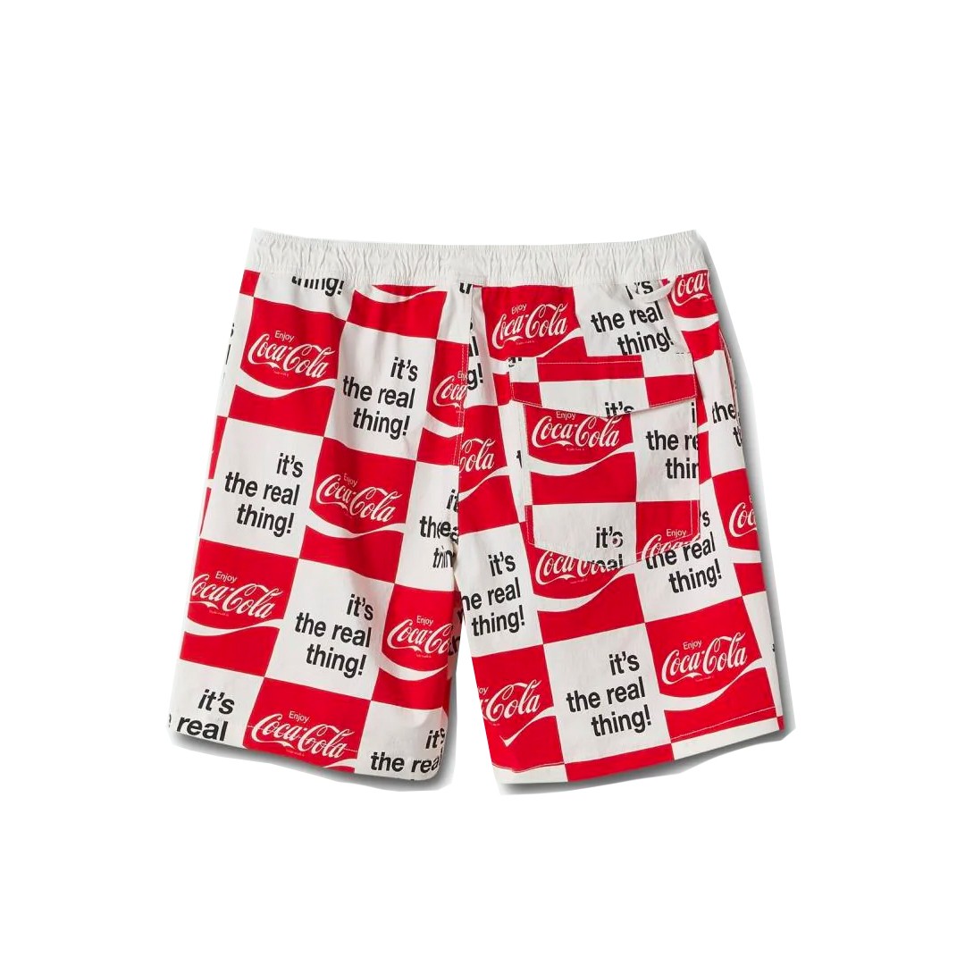 Brixton x Coca-Cola "Voyage" 18" Shorts (White) Casual Trunks gallery