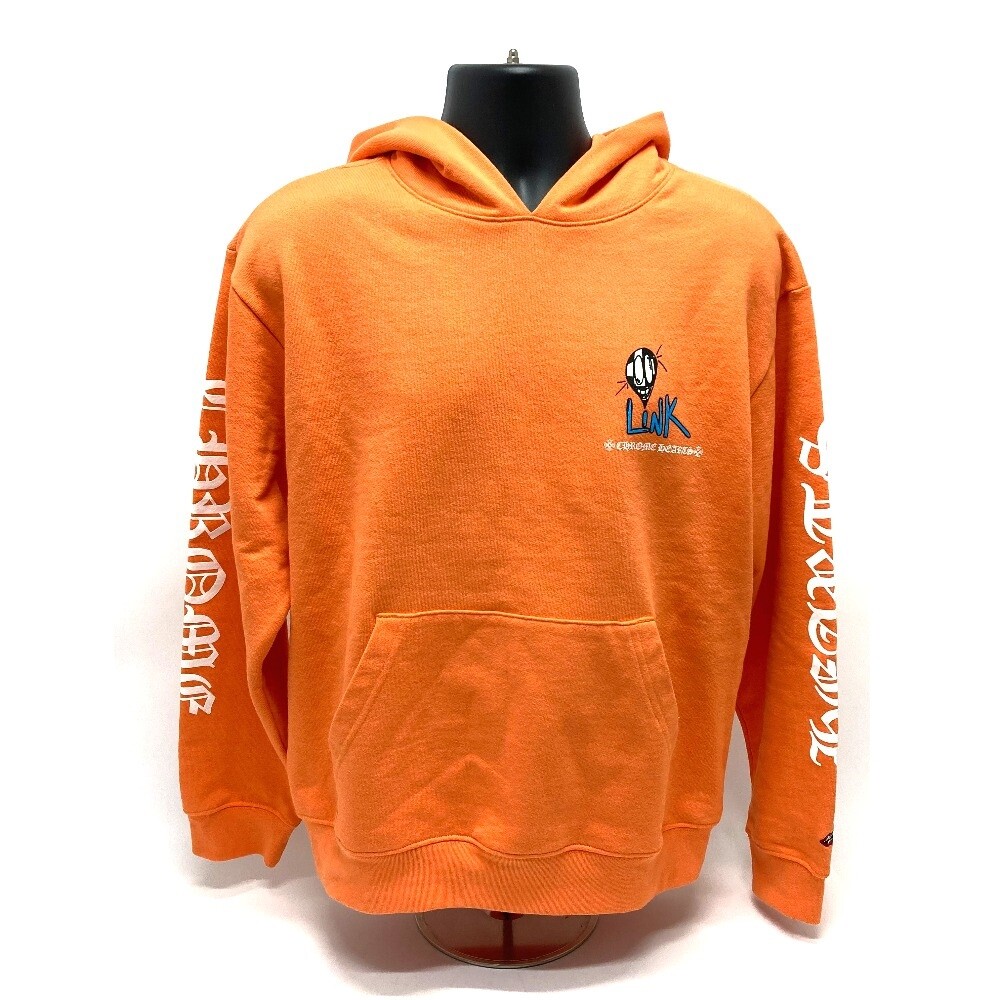 CHROME HEARTS Mattie Boy 21ss PPO LINK BUILD HD PLVR Hooded Parka cotton Orange gallery
