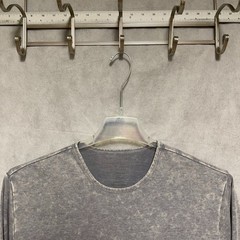 BYLT Shirt Men M Gray Tie-Dye Crew Neck Performance Gym Workout Training Casual