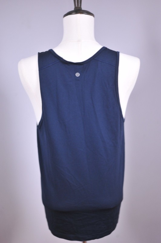 Lululemon Metal Vent Tech Tank Navy Men's Medium M gallery