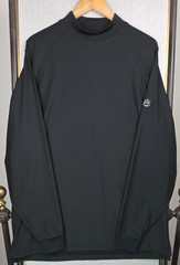 FOOTJOY x EVANSTON GOLF CLUB Mens Large Thick Mock Neck Long Sleeve Golf Shirt