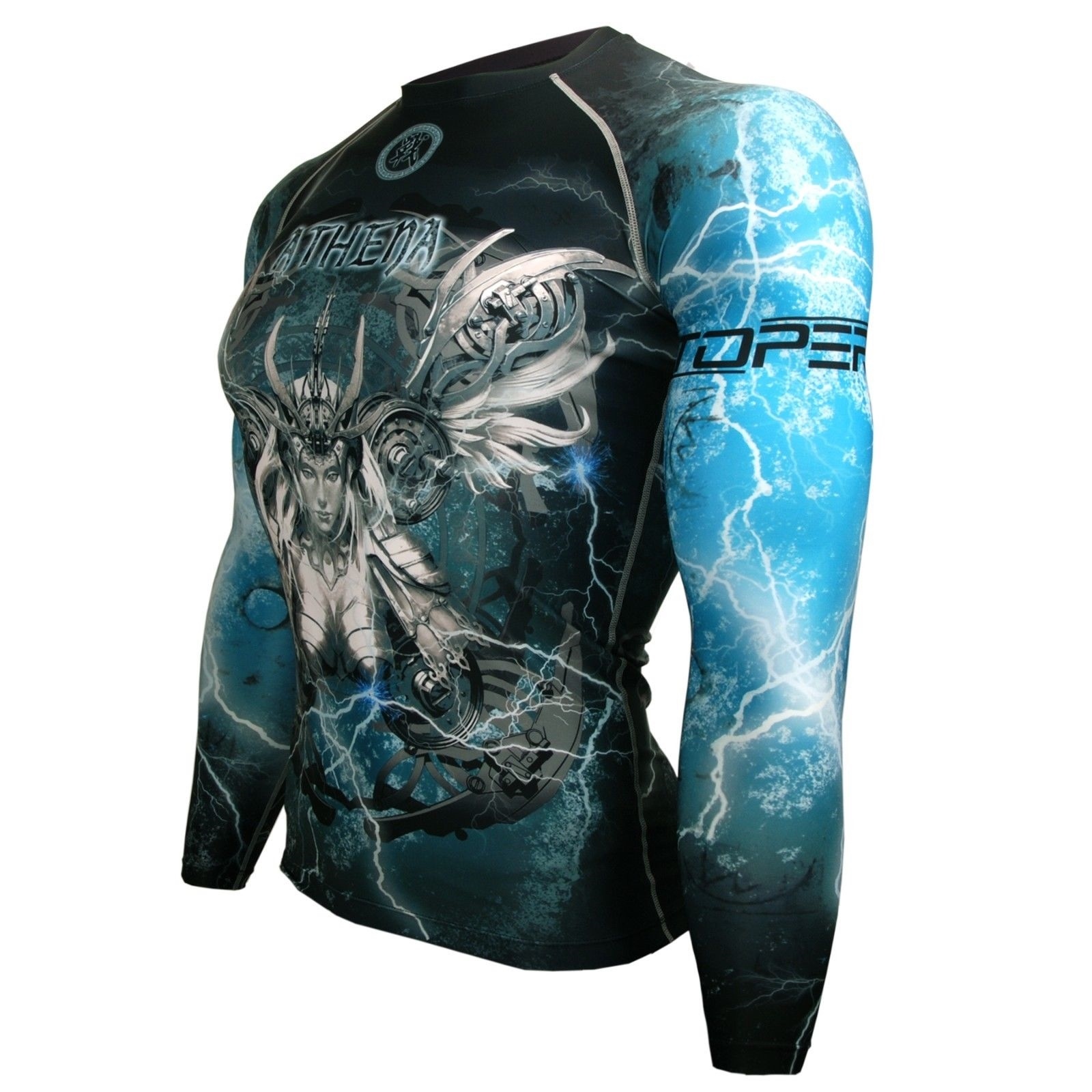 [FX-104] BTOPERFORM Skin Compression Shirt Base layer Rash guard MMA Training gallery