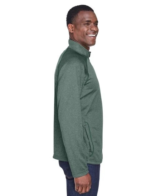 Devon & Jones Mens Quarter Zip 2 Pack DG440 Stretch Pullover Work Golf Medium gallery