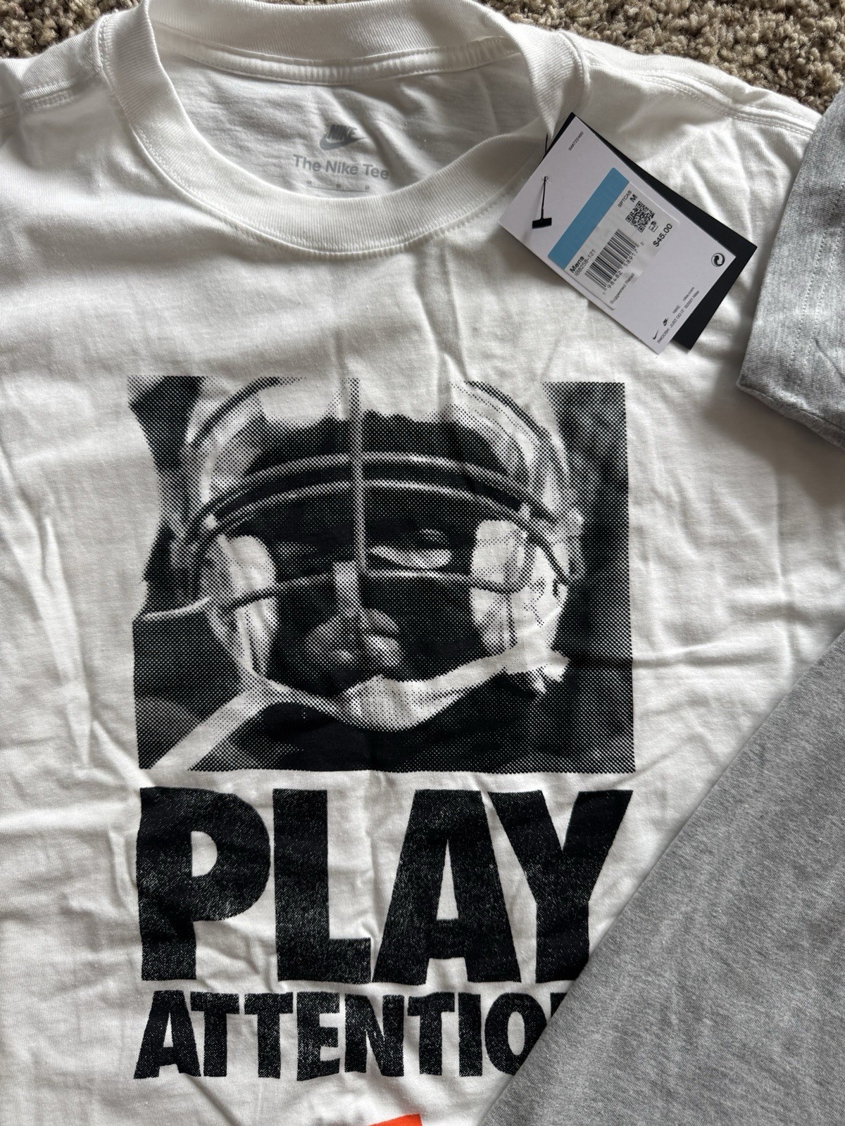 Two T-shirts Nike Dri Fit Size Medium and New Balance Size Large gallery