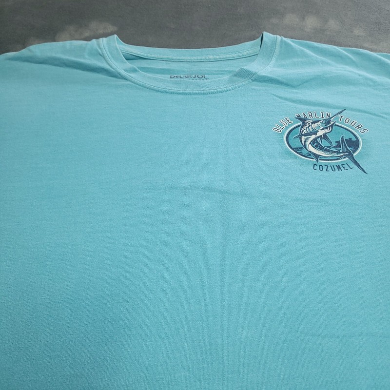 Cozumel Mexico Blue Marlin Tour Sailfish Fishing Blue Large Shirt Fish Sportsman gallery